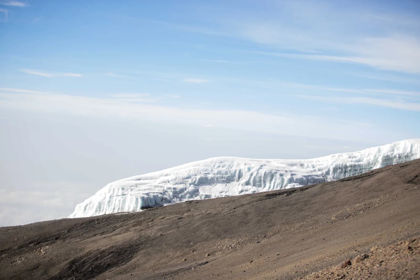 Kilimanjaro ice